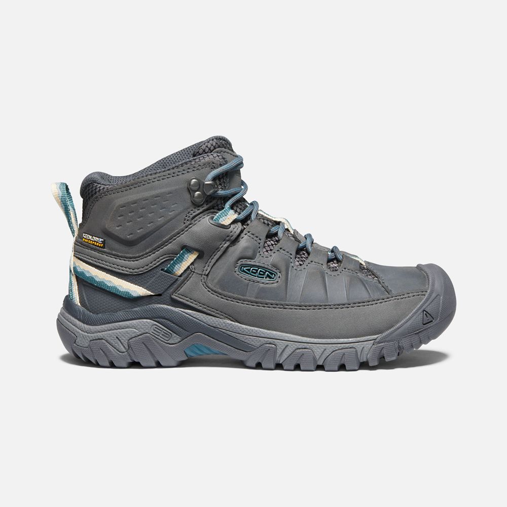 Cizme Keen Romania Dama Gri Inchis Targhee Iii Waterproof Mid 2803-TGEWX